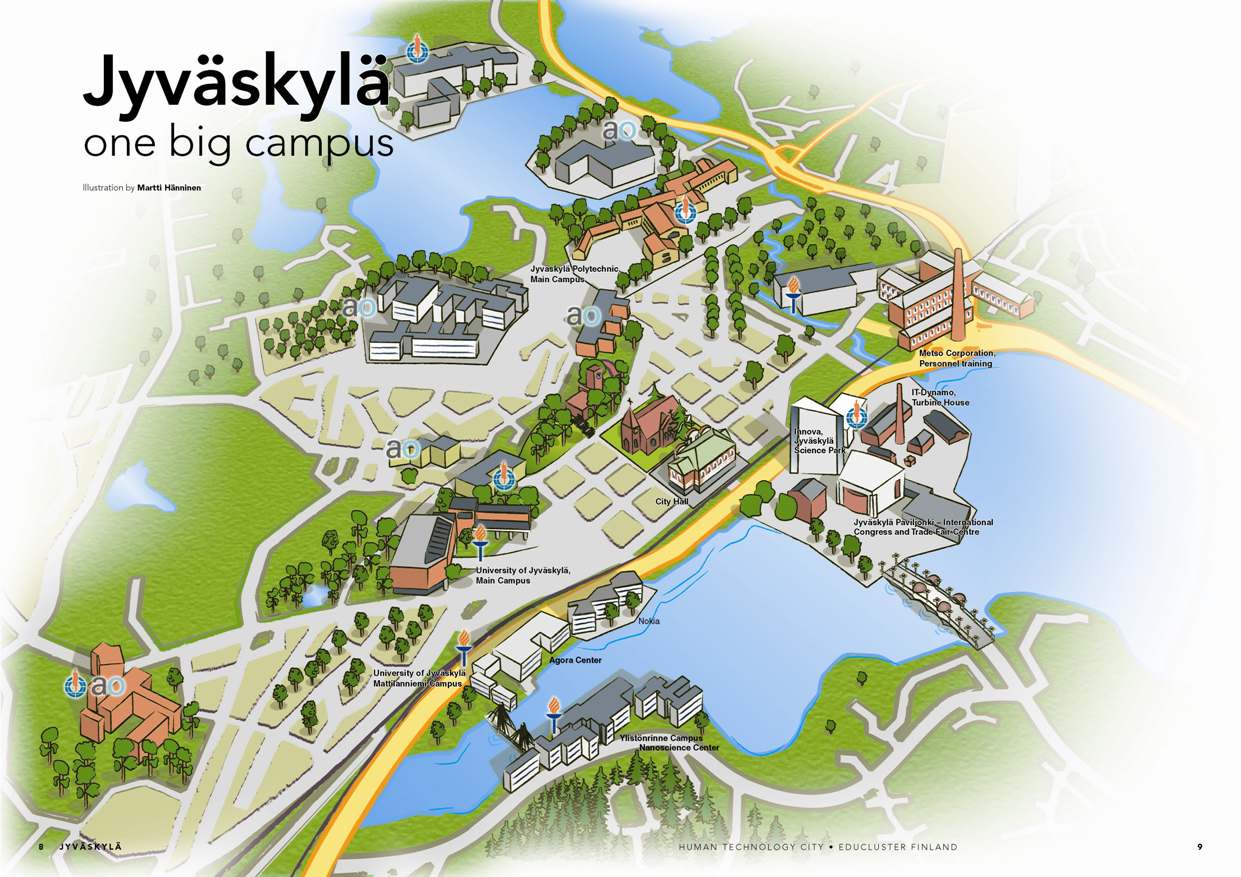 Jyvaskyla cartes